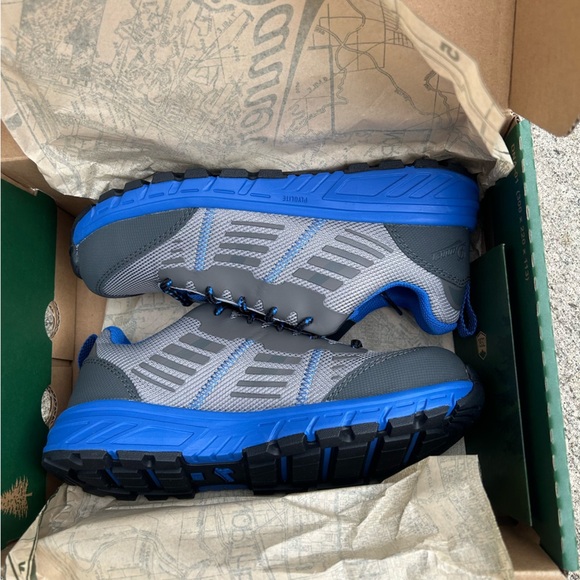 Danner Run Time 3" ESD Composite Toe Sneaker Gray/Blue 12374 Women 7.5M NWB - Picture 7 of 9